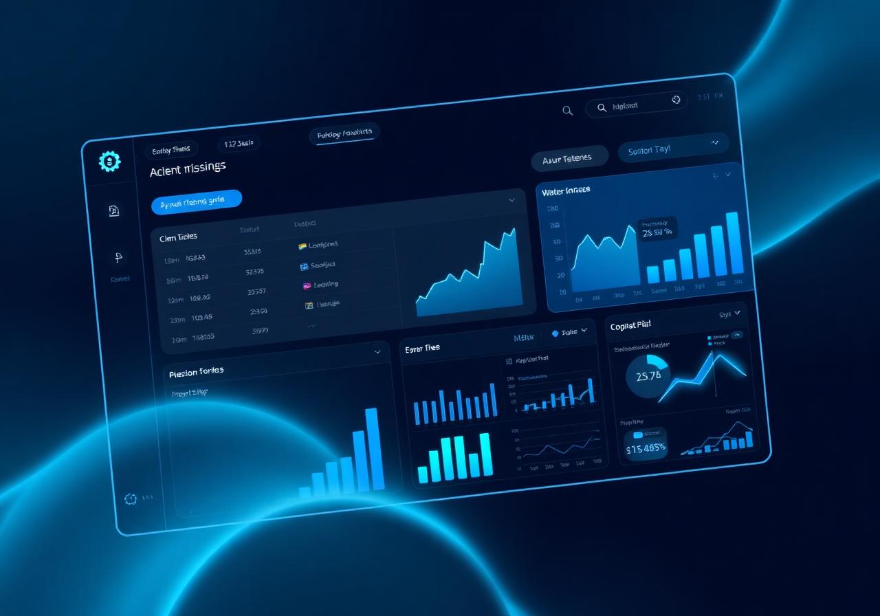 MSP Command PSA dashboard with client tickets, Azure tenant grid, and automation reporting